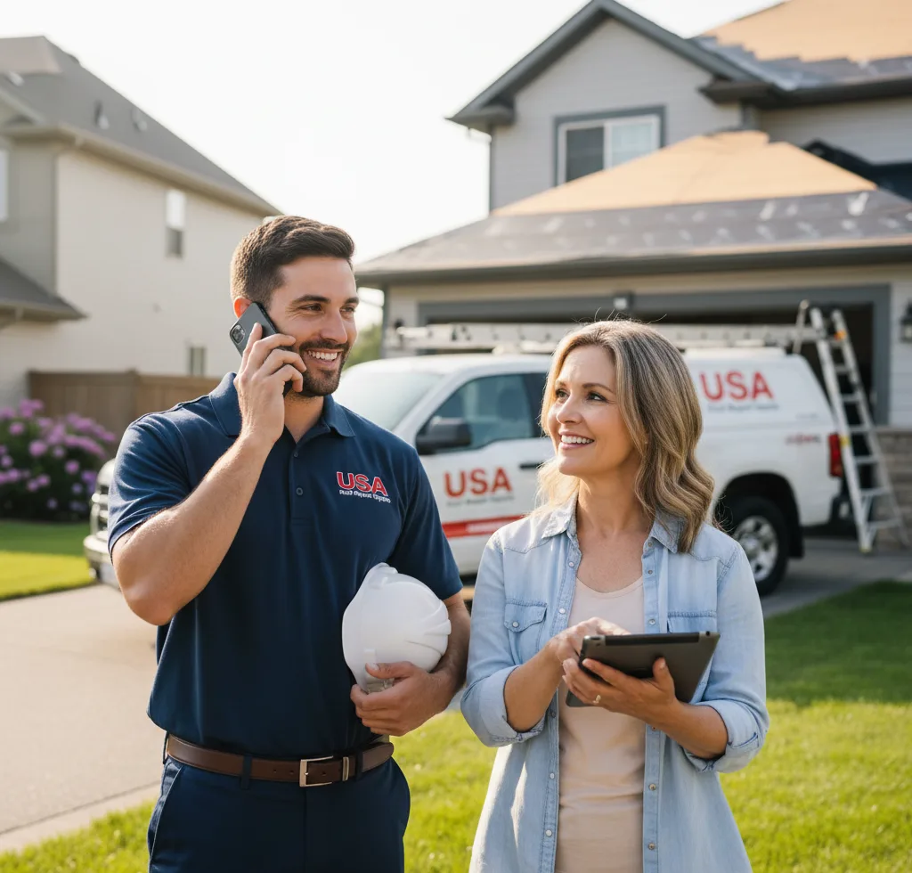 USA Roof Repair Experts customer support in Saint John